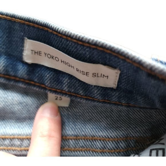 Aritzia Denim Forum Yoko High Rise Slim jeans - Picture 3 of 10